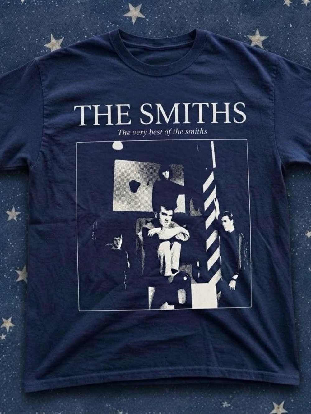 Gildan Navy Blue The Smiths Graphic Tee